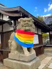 姫嶋神社の狛犬