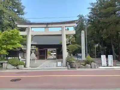 甲斐國一宮 浅間神社の鳥居