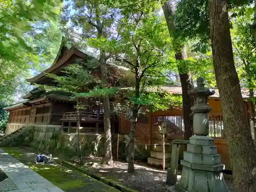 堤治神社の本殿