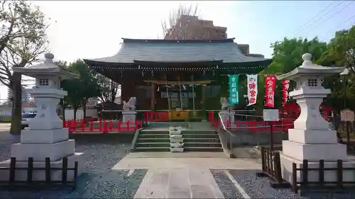 朝日氷川神社の本殿