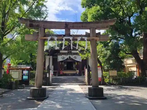 稲毛神社の鳥居