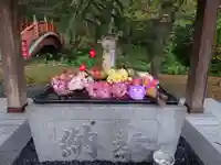 新得神社の手水舎