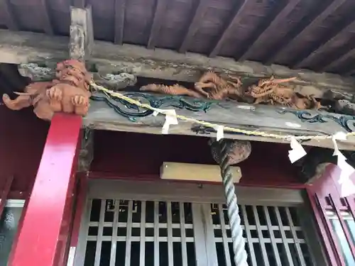 荒磯魚見根神社の芸術