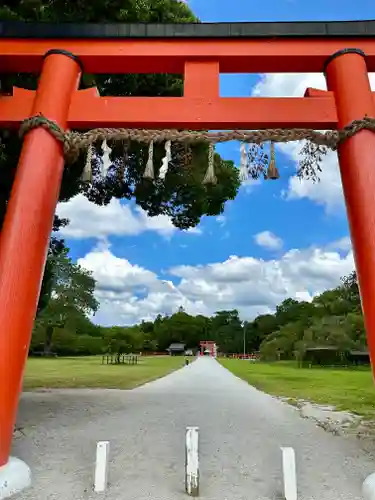 賀茂別雷神社（上賀茂神社）の鳥居