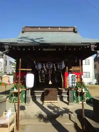 関ケ島胡籙神社の本殿