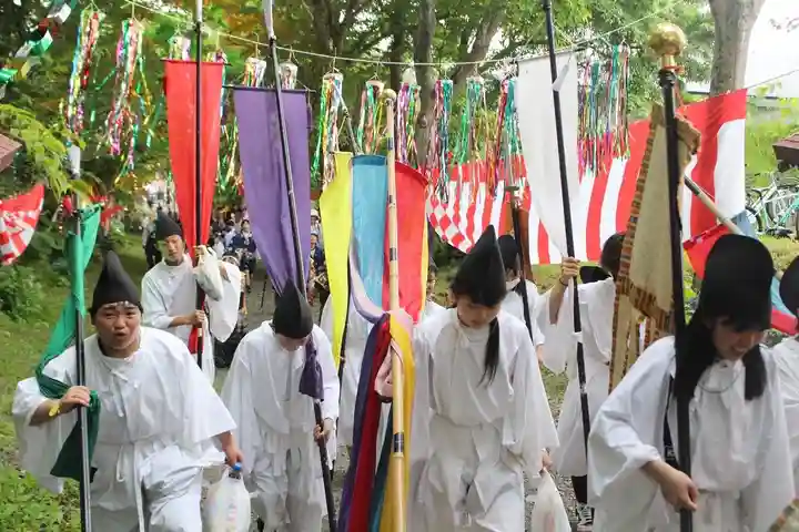 釧路一之宮 厳島神社のお祭り