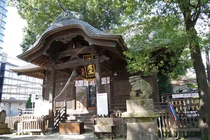 阿邪訶根神社の本殿・本堂