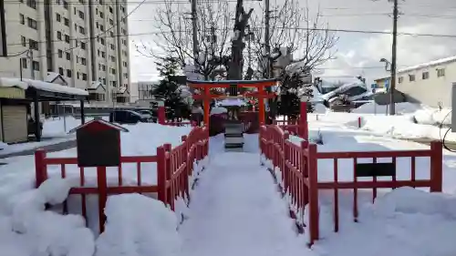 旭川銀座弁天神社の鳥居