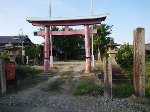 八幡社（大牧）の鳥居