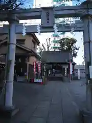 元宿神社の鳥居