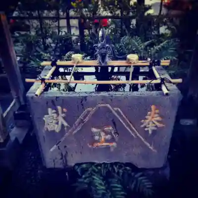 亀戸浅間神社の手水舎