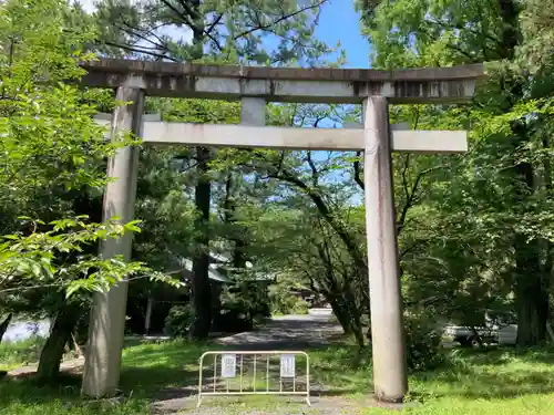 治水神社の鳥居