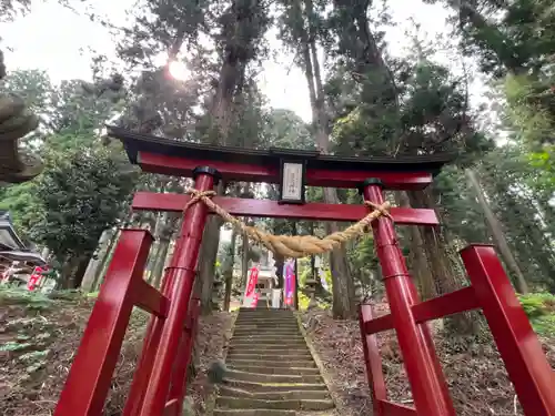 大宮温泉神社の鳥居