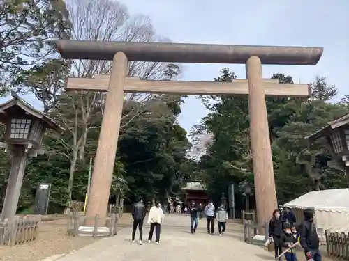 鹿島神宮の鳥居