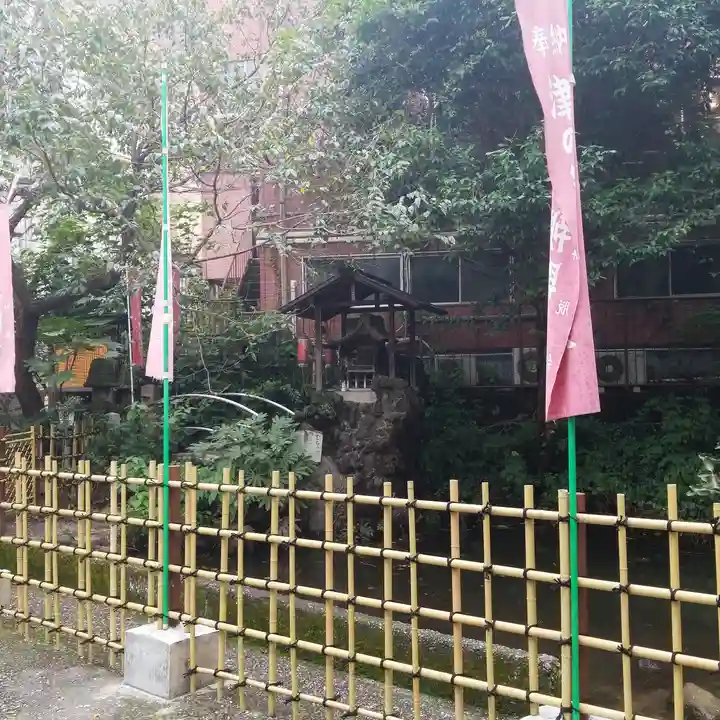 津の守弁財天の庭園