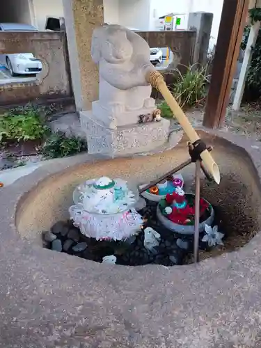三輪神社の手水舎