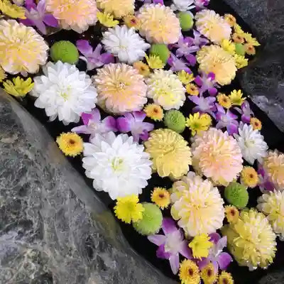 月寒神社の手水舎