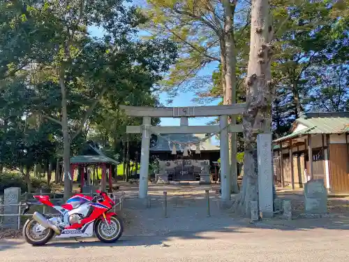胸形神社の鳥居