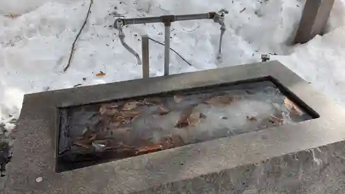 相馬神社の手水舎