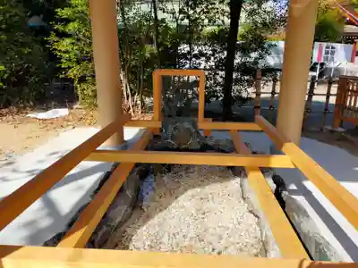 和泉國一之宮　大鳥大社の手水舎