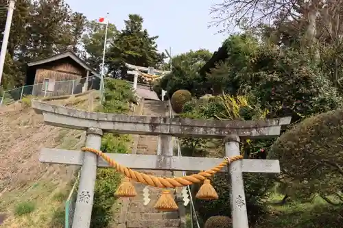 長屋神社の鳥居