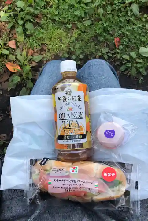 南沢氷川神社の食事