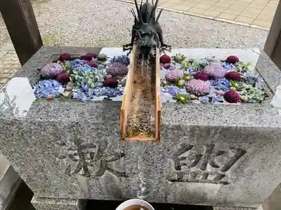 川越八幡宮の手水舎