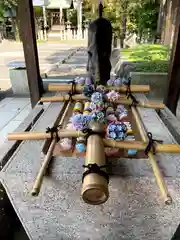 護王神社の手水