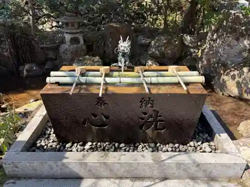 鍬山神社の手水舎