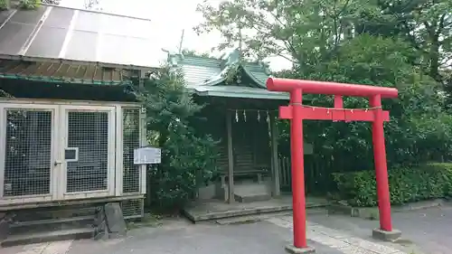 稲毛神社の鳥居