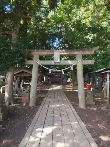 大森鳥見神社の鳥居
