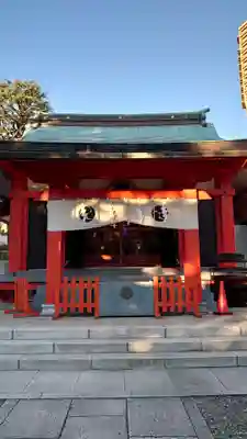 麻布氷川神社の本殿・本堂