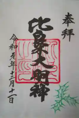 下鴨神社楼門入って左。御朱印は下鴨神社で頂ける