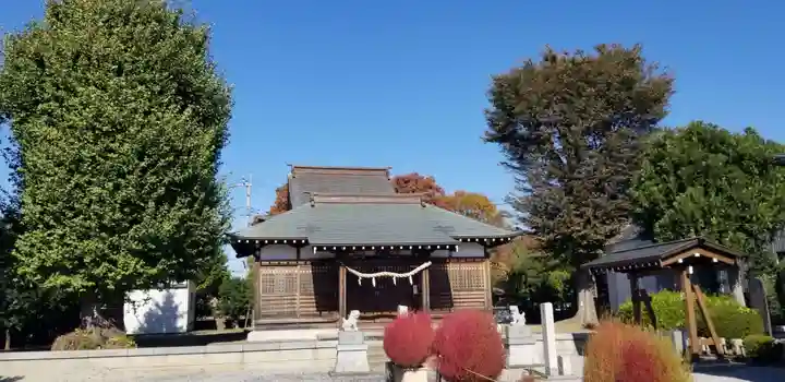 中馬場諏訪神社の本殿・本堂