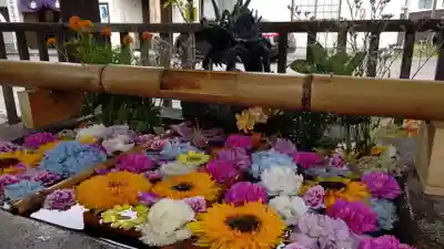 豊平神社の手水舎