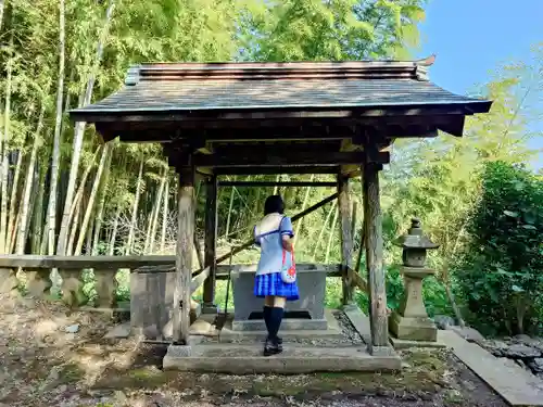 住吉神社の手水