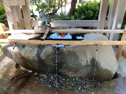 鵠沼伏見稲荷神社の手水舎