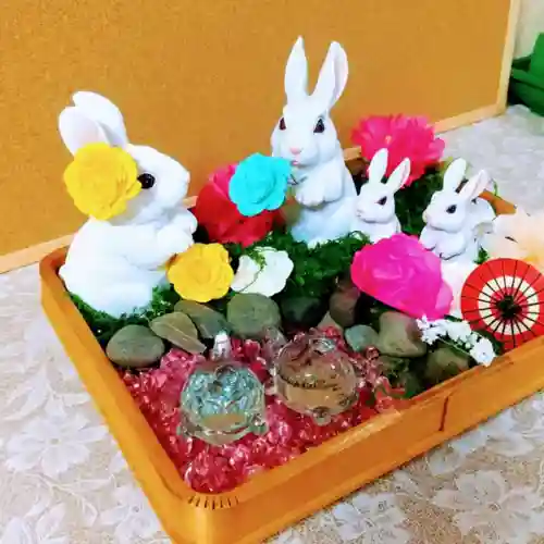 彌彦神社　(伊夜日子神社)の像