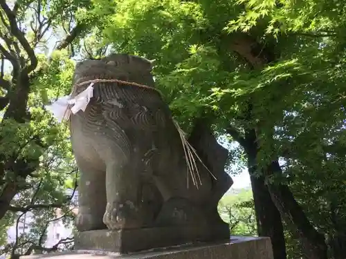 北岡神社の狛犬