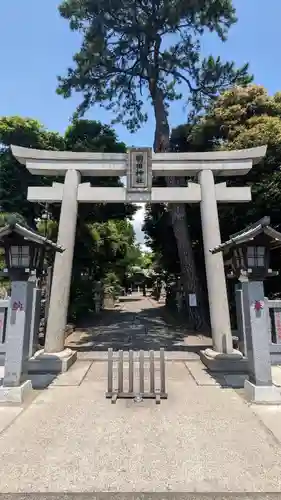 菊田神社の鳥居