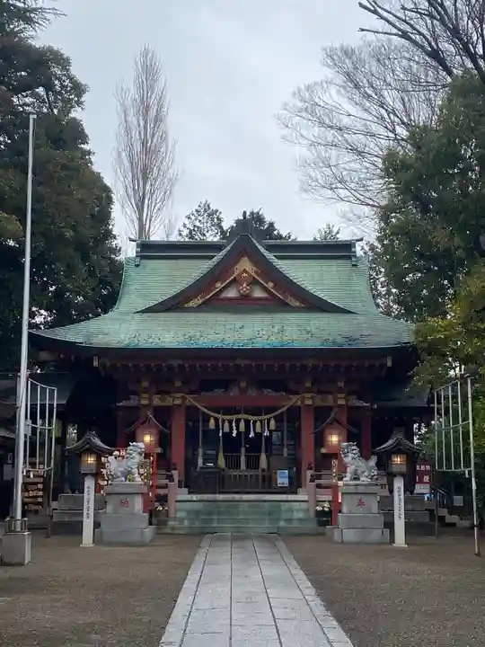 前川神社の本殿・本堂