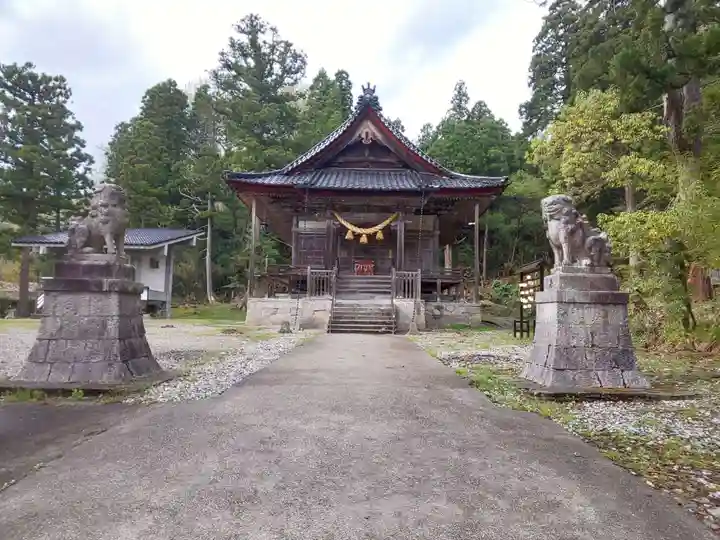 二上射水神社の本殿・本堂