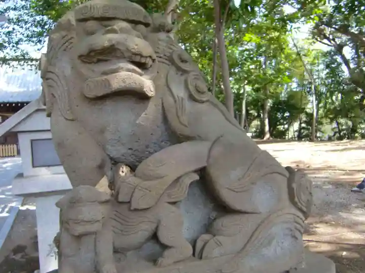 大宮・大原神社の狛犬