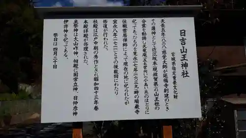 日吉山王神社(宮城県)