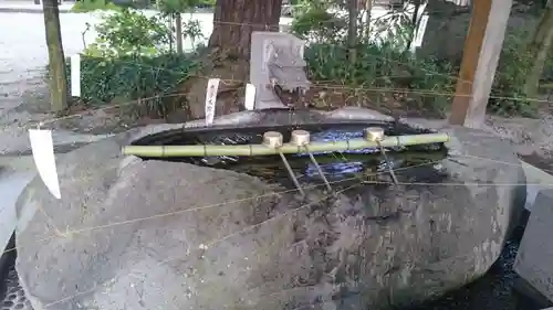 黒磯神社の手水舎