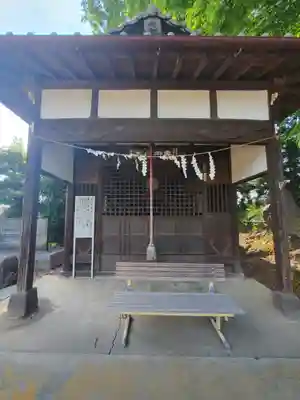 神明社・大杉神社の本殿・本堂