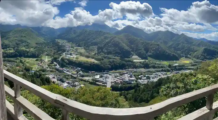宝珠山 立石寺の景色