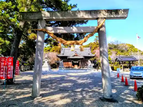 神明社（駒場神明社）の鳥居