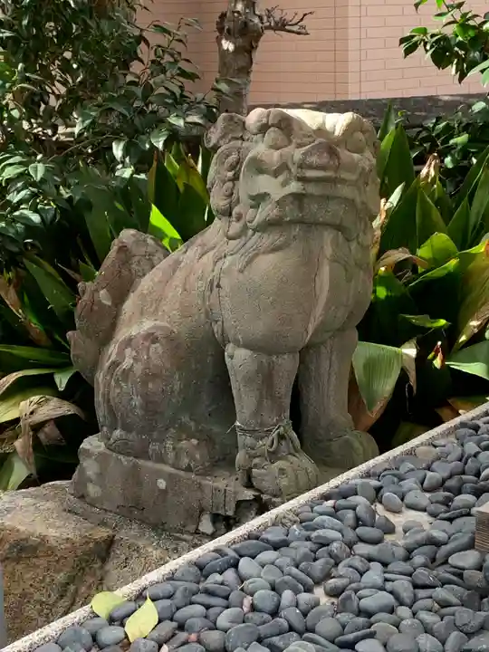 熊野神社の狛犬