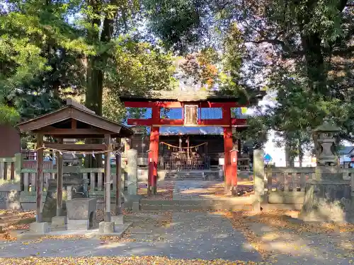 今城青坂稲実池上神社の鳥居